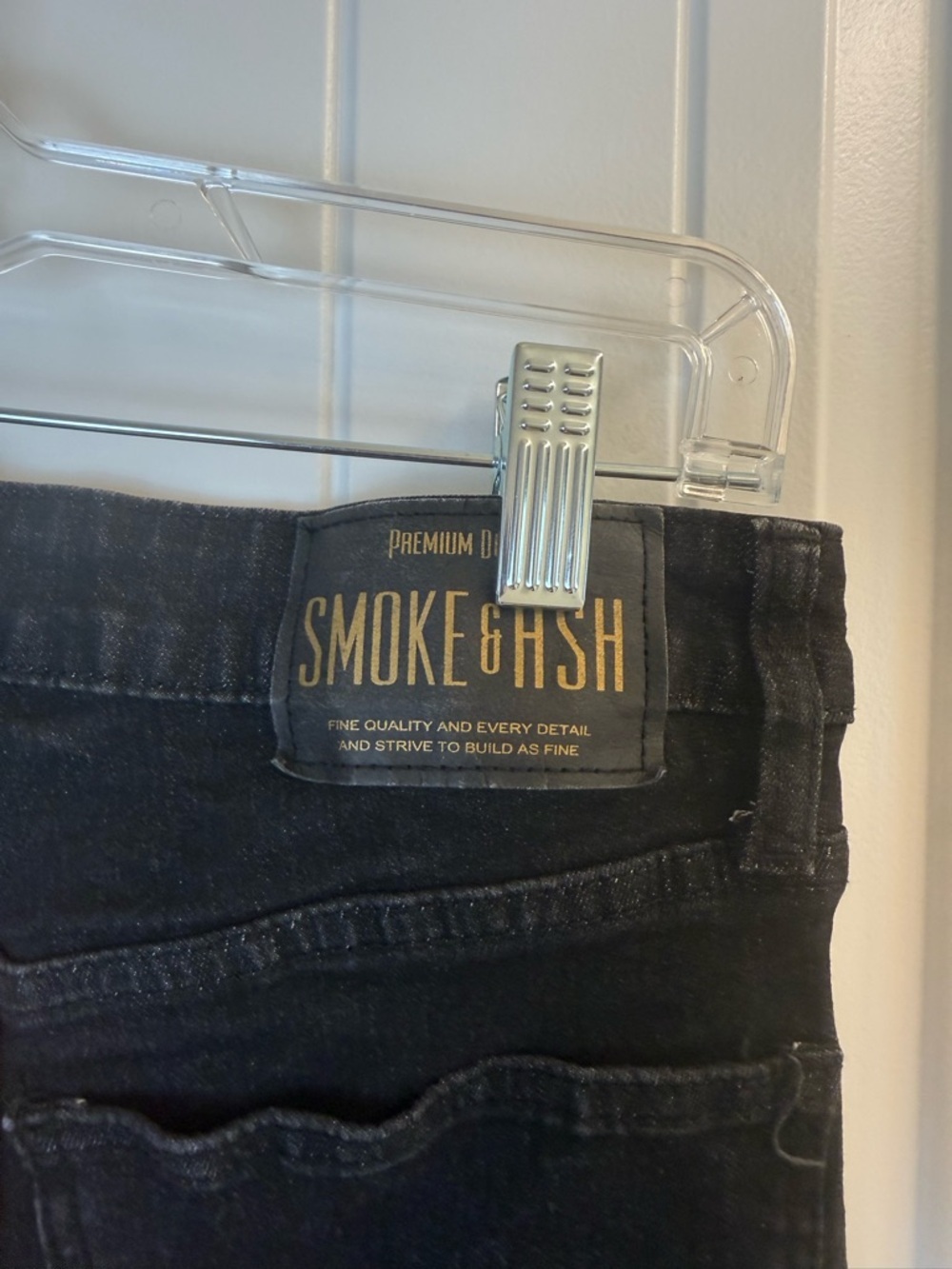 Smoke and Ash Anime boys Black jeans 28x30 - Picture 9 of 10
